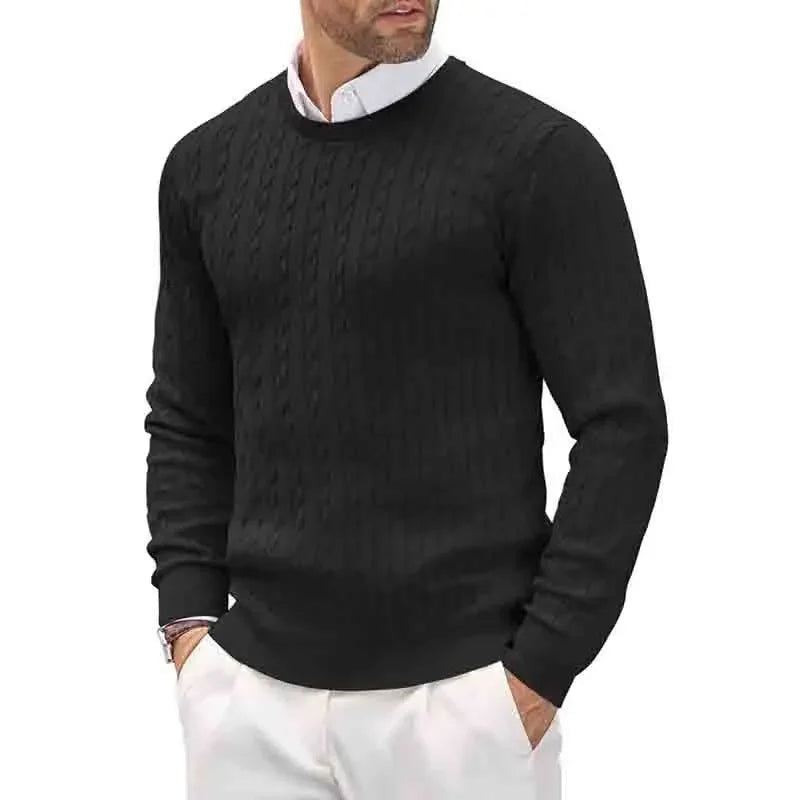Pull Montclair en Maille Torsadée Premium