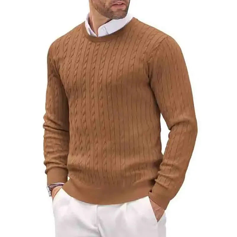 Pull Montclair en Maille Torsadée Premium
