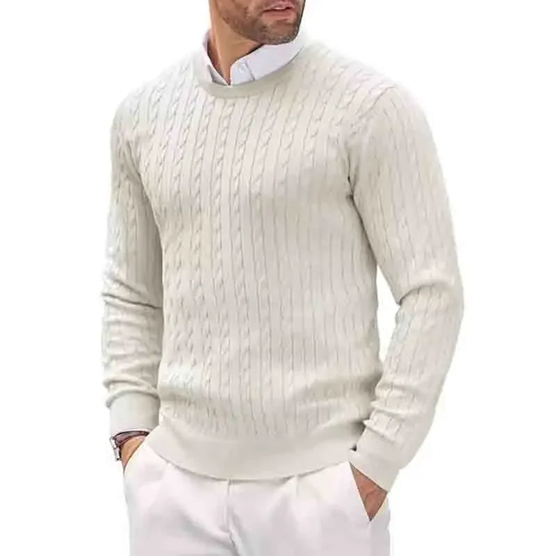 Pull Montclair en Maille Torsadée Premium