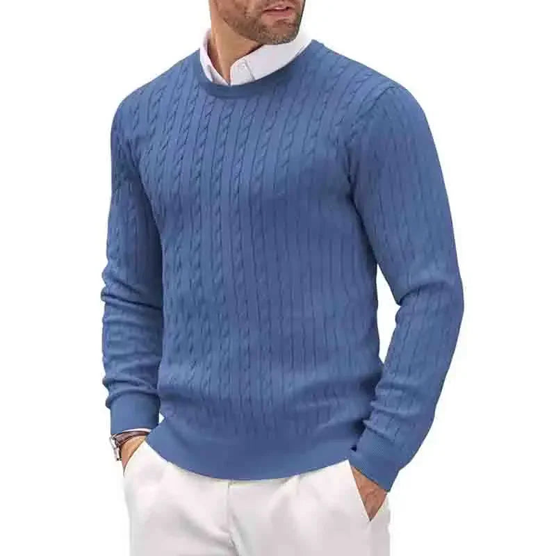 Pull Montclair en Maille Torsadée Premium