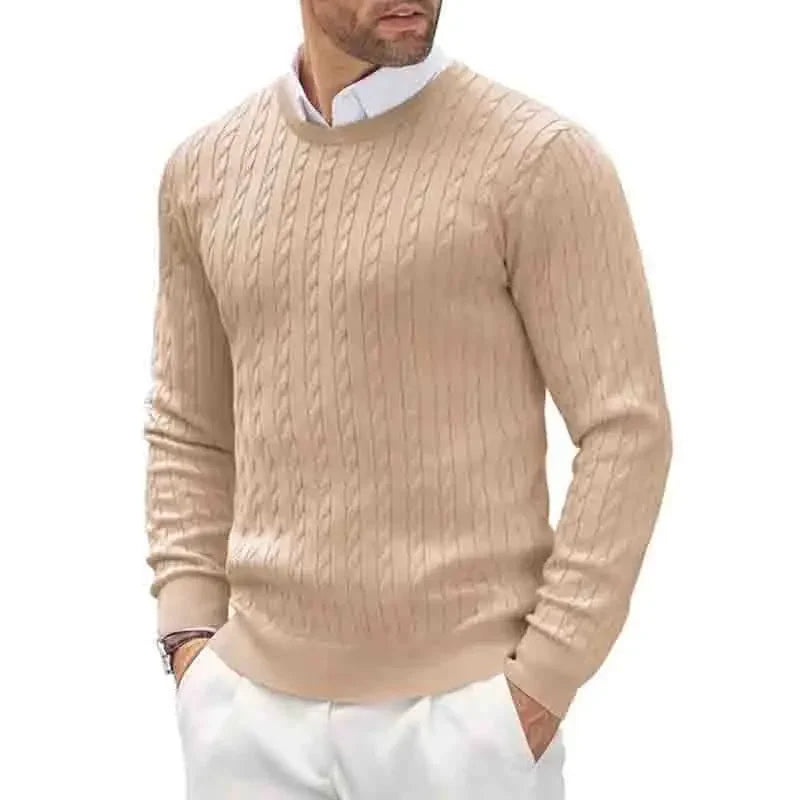 Pull Montclair en Maille Torsadée Premium