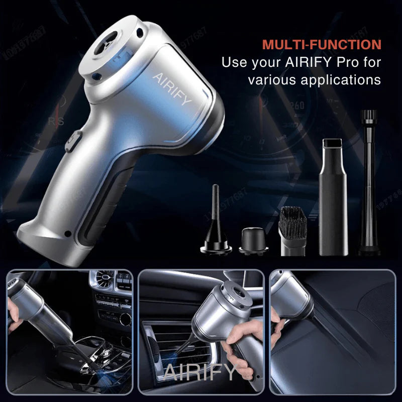 Airify PRO - Portable Air Blower/Car Vacuum